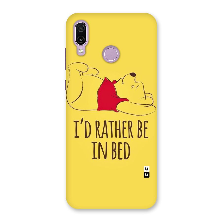 Rather Be In Bed Back Case for Honor Play