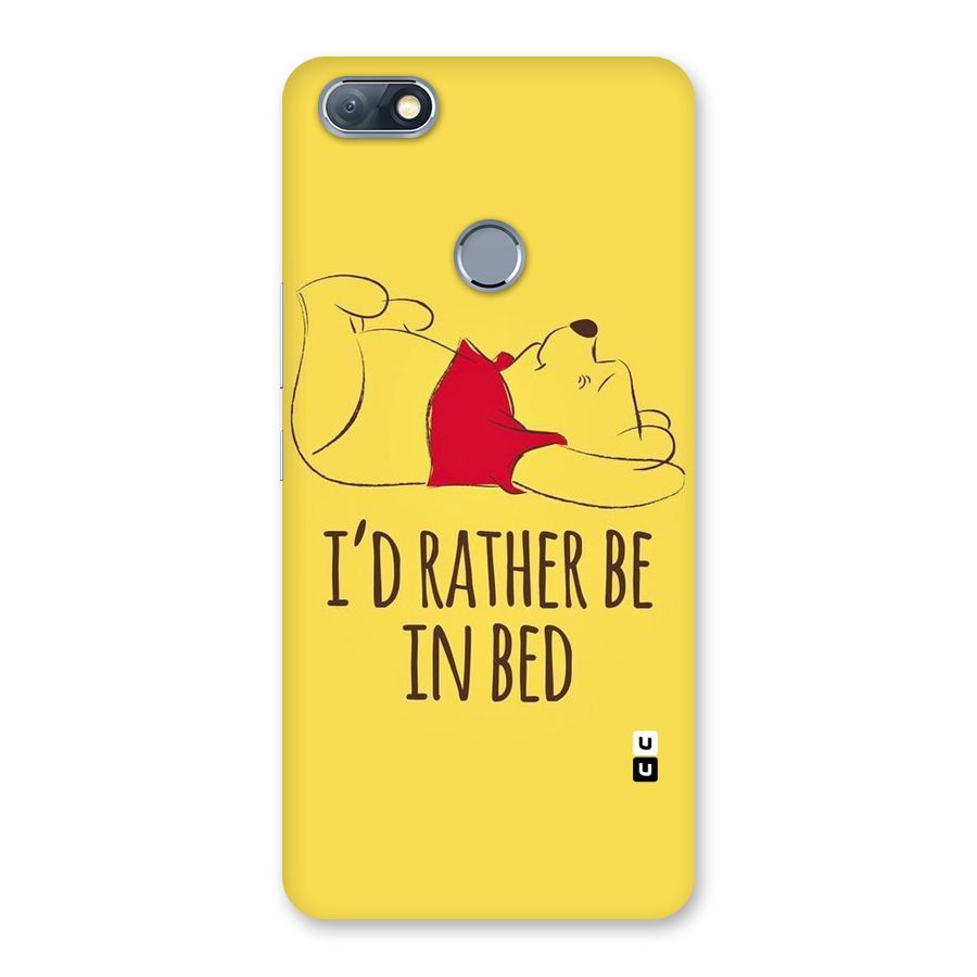 Rather Be In Bed Back Case for Infinix Note 5
