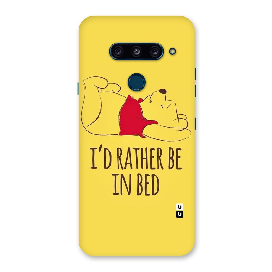 Rather Be In Bed Back Case for LG  V40 ThinQ