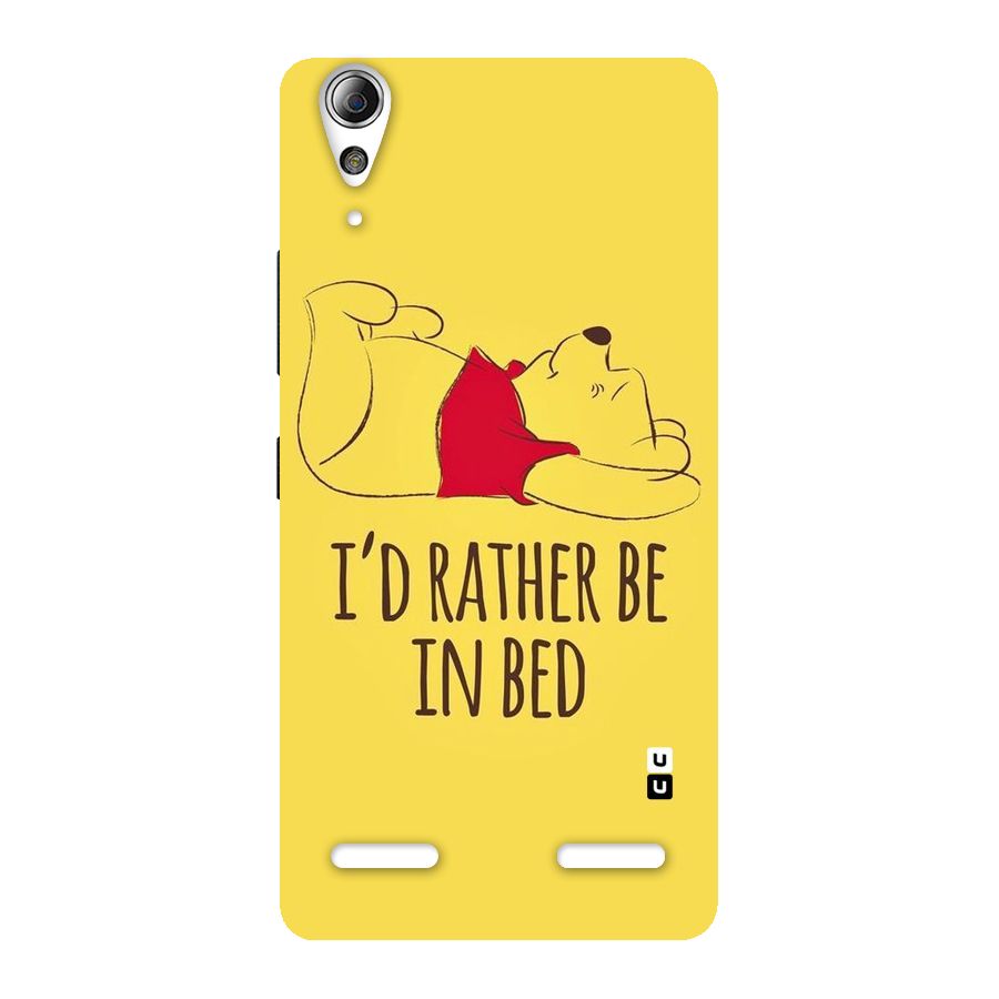 Rather Be In Bed Back Case for Lenovo A6000