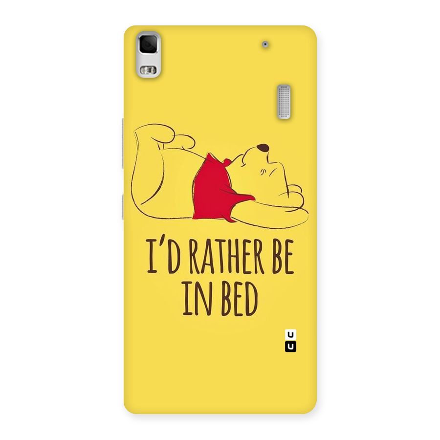 Rather Be In Bed Back Case for Lenovo A7000