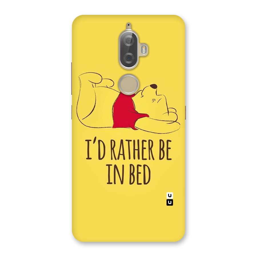 Rather Be In Bed Back Case for Lenovo K8 Plus