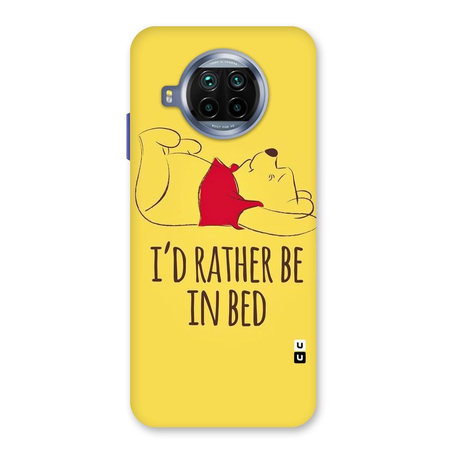 Rather Be In Bed Back Case for Mi 10i
