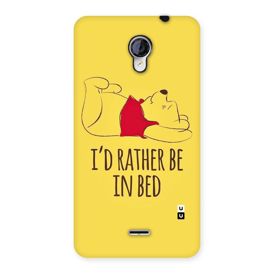 Rather Be In Bed Back Case for Micromax Unite 2 A106