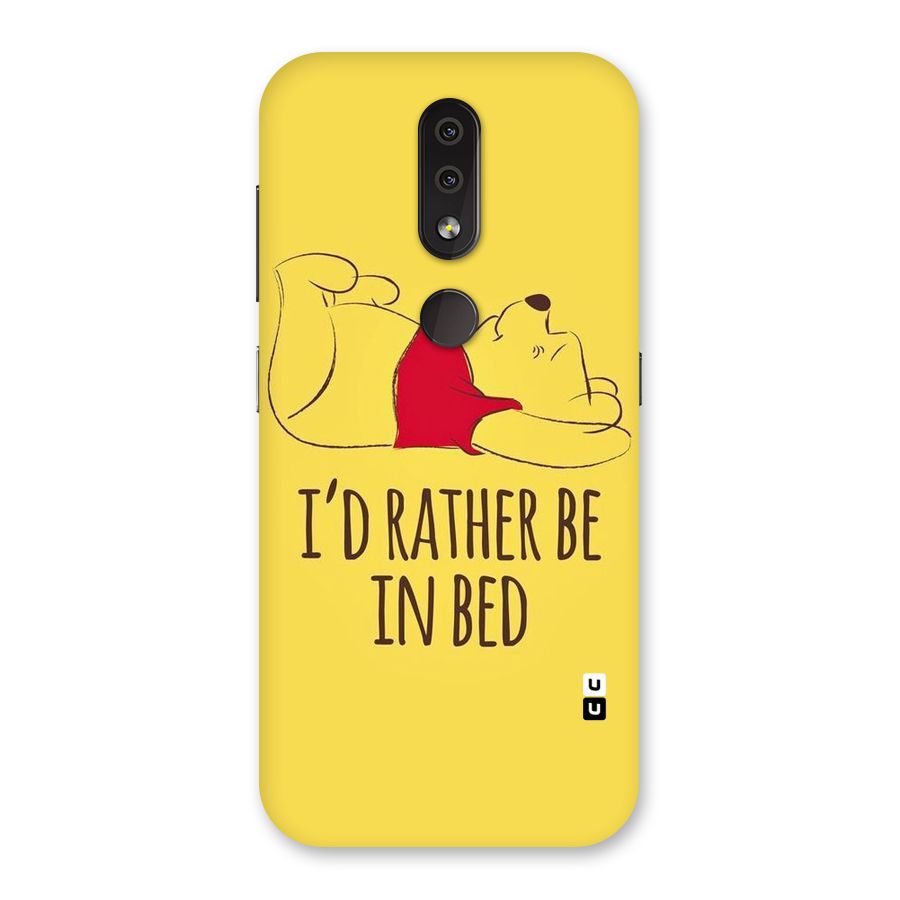 Rather Be In Bed Back Case for Nokia 4.2