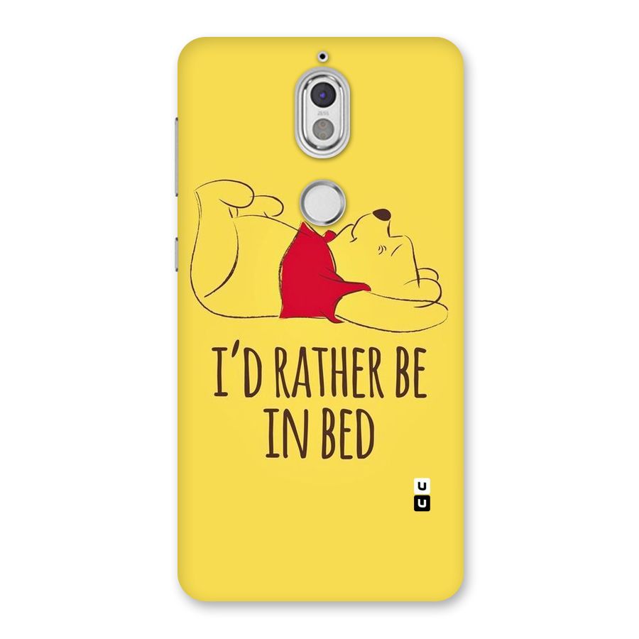 Rather Be In Bed Back Case for Nokia 7