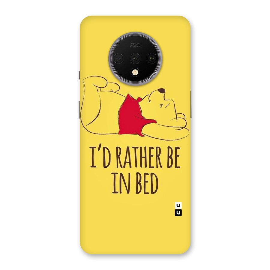 Rather Be In Bed Back Case for OnePlus 7T