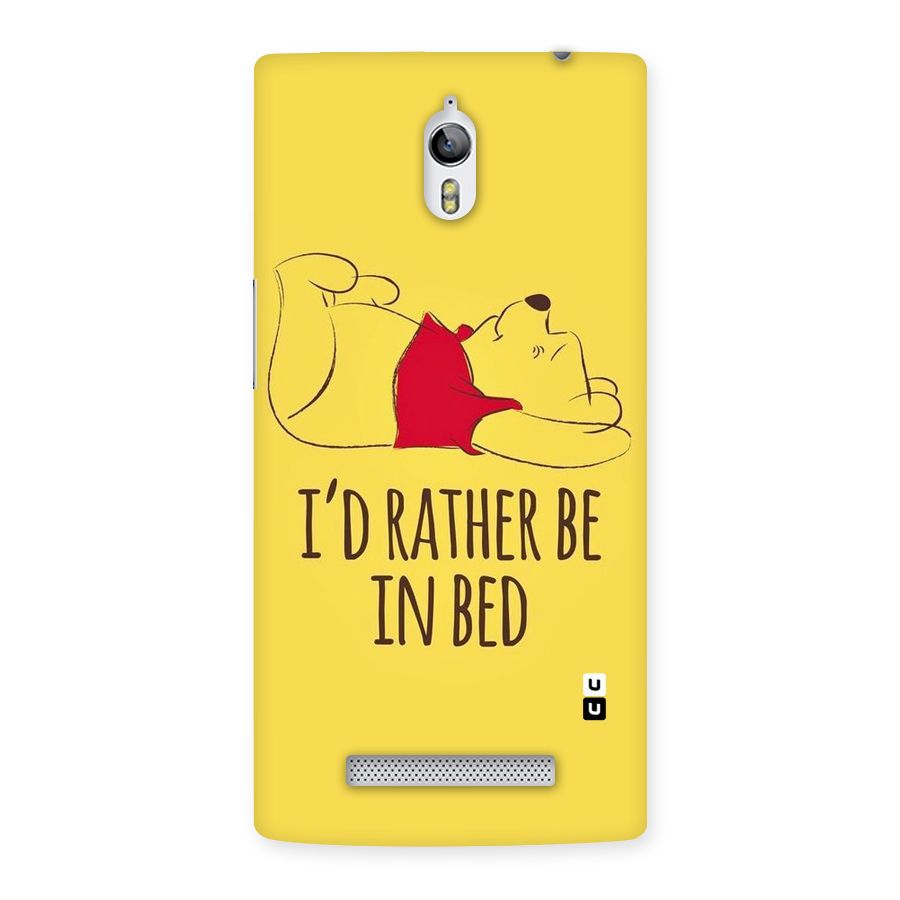 Rather Be In Bed Back Case for Oppo Find 7