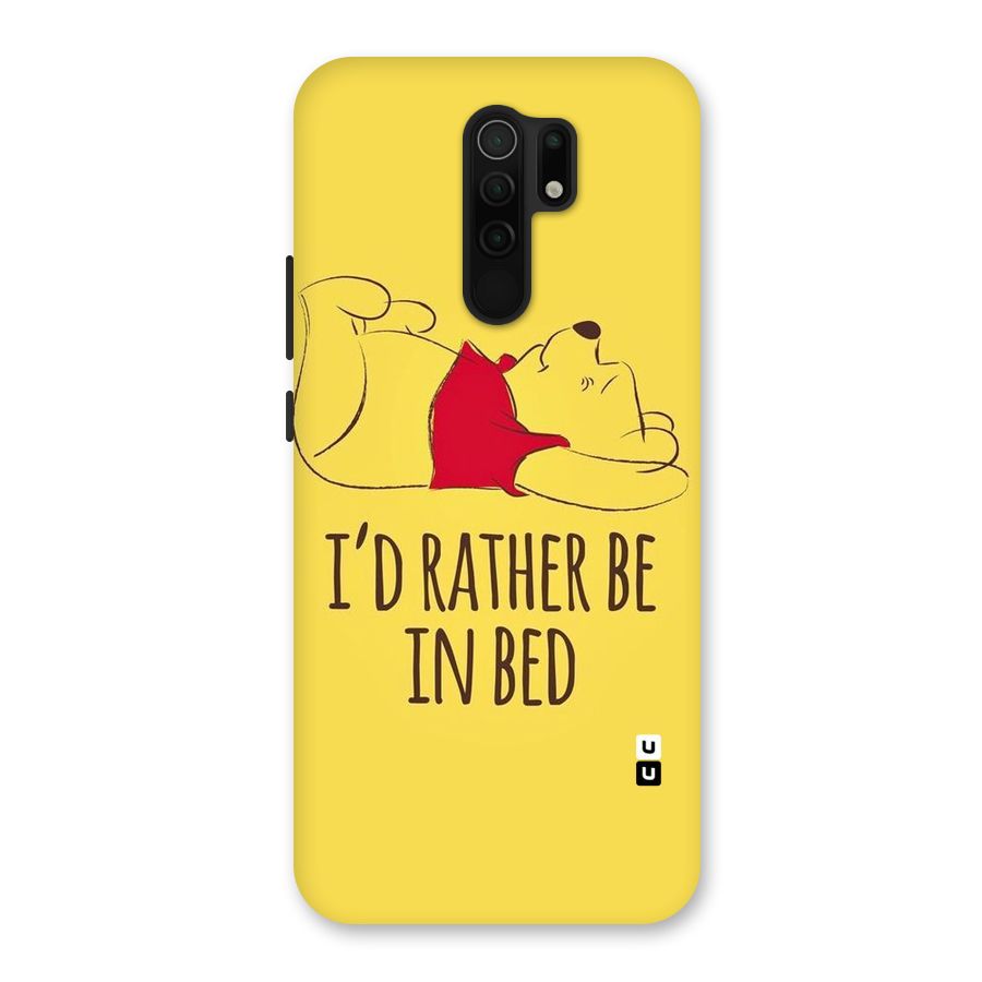 Rather Be In Bed Back Case for Poco M2