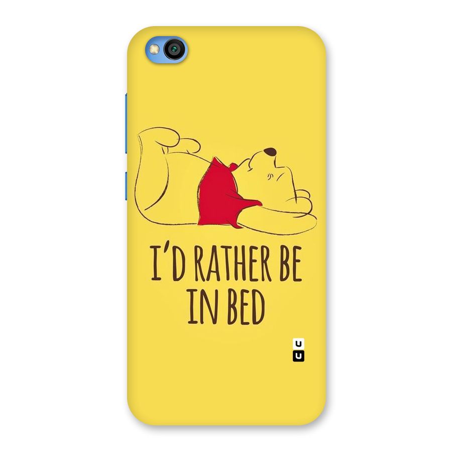 Rather Be In Bed Back Case for Redmi Go