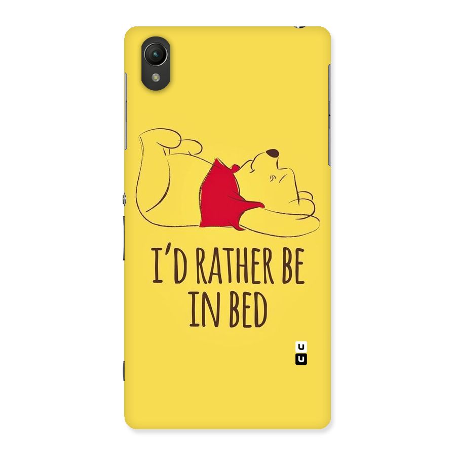 Rather Be In Bed Back Case for Sony Xperia Z2