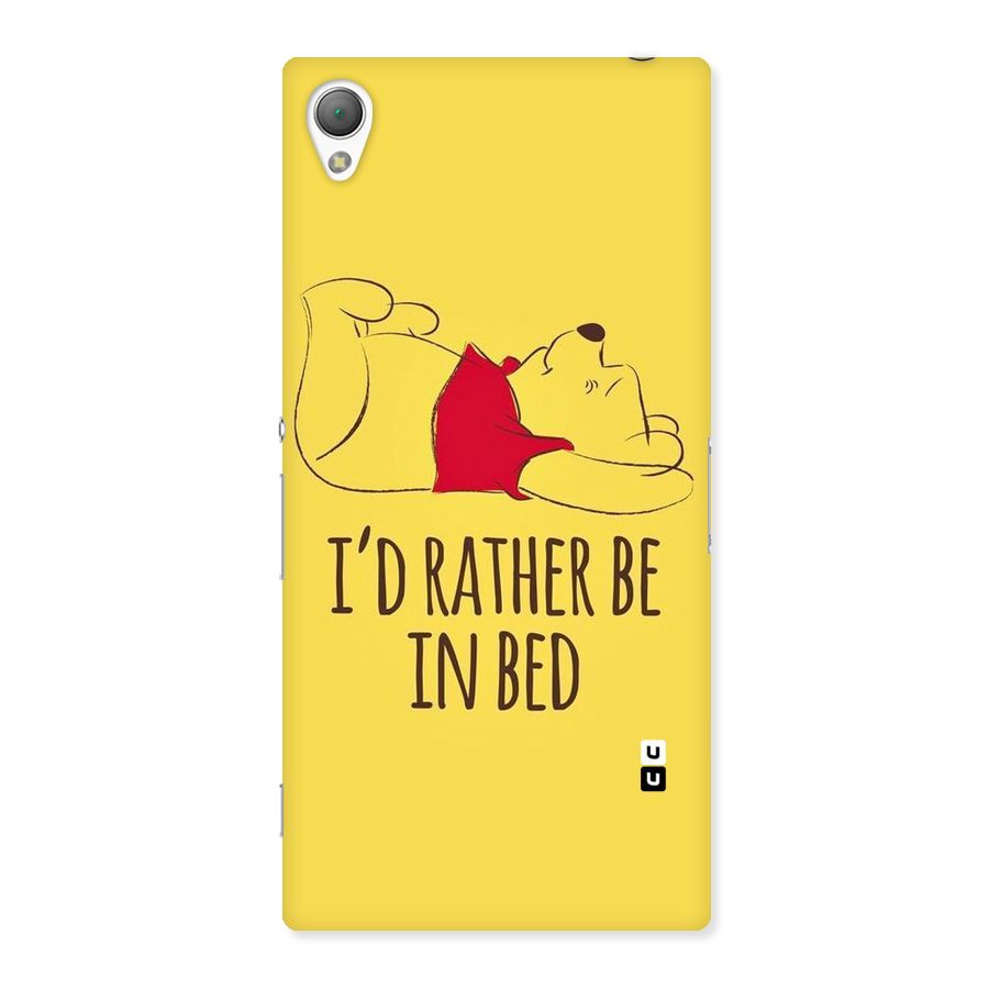 Rather Be In Bed Back Case for Sony Xperia Z3