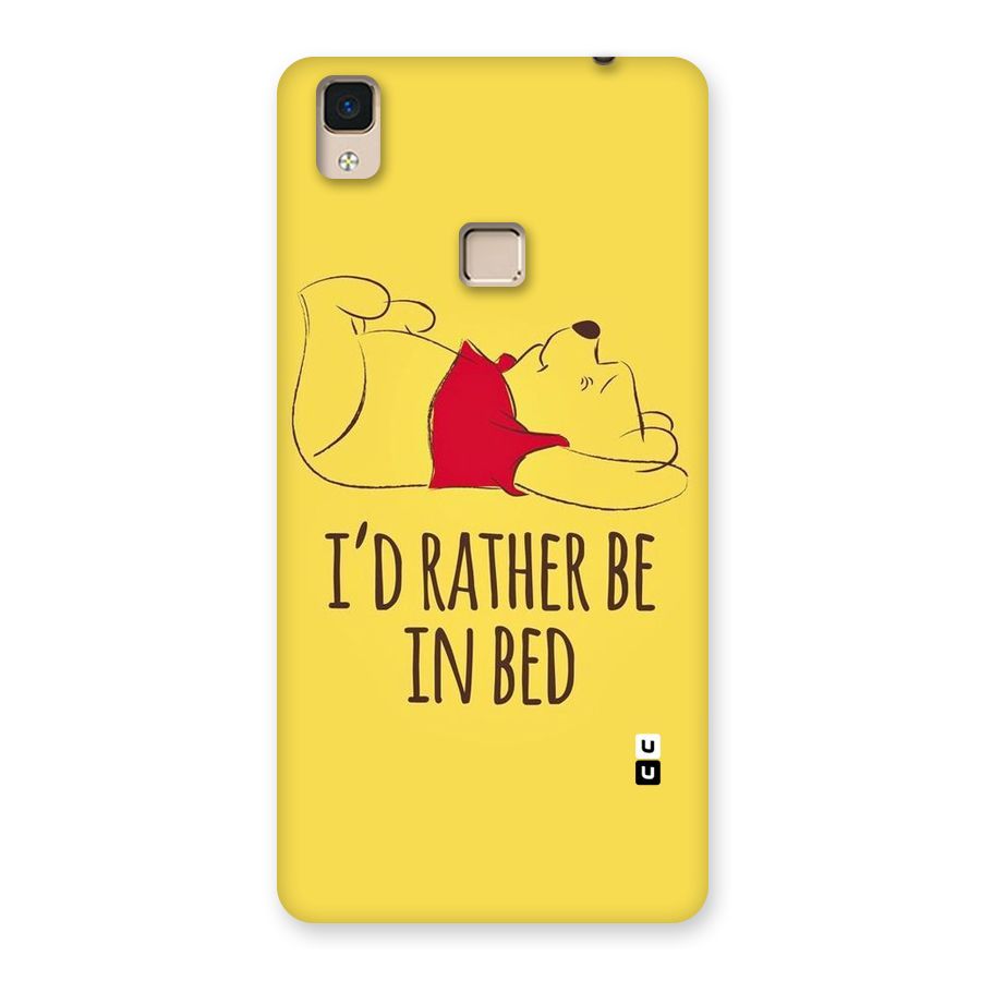 Rather Be In Bed Back Case for V3 Max