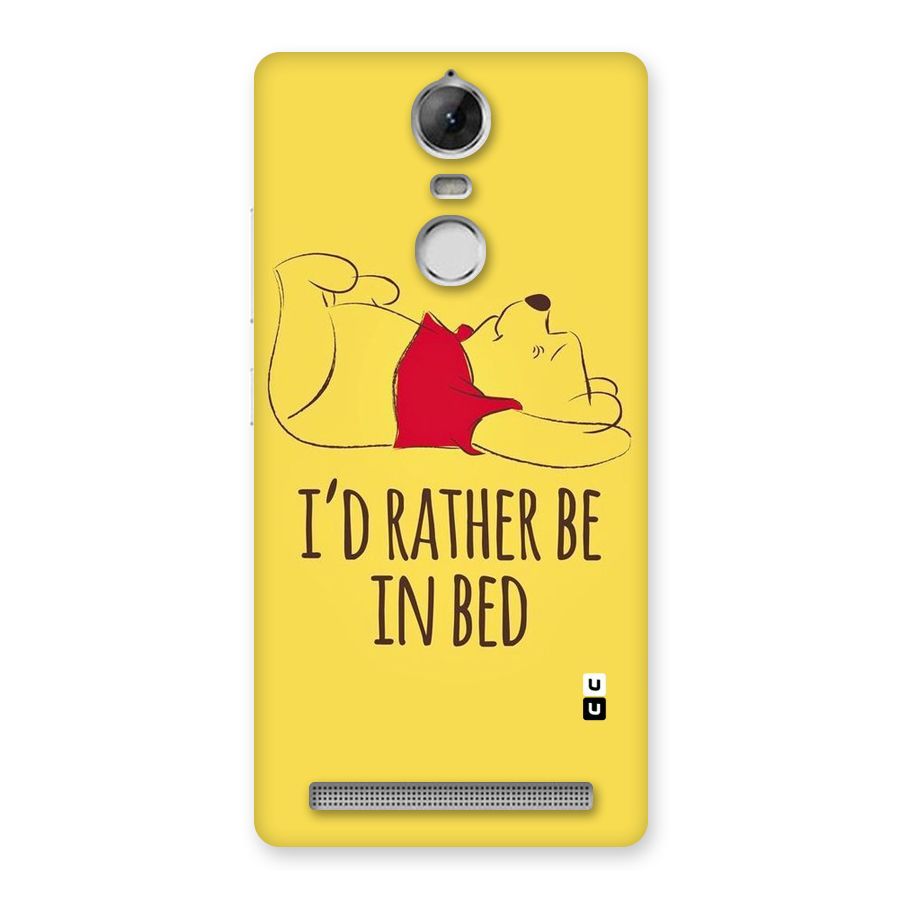 Rather Be In Bed Back Case for Vibe K5 Note