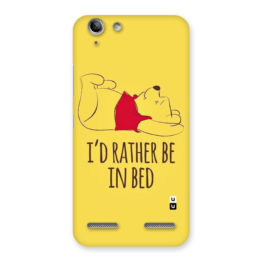 Rather Be In Bed Back Case for Vibe K5 Plus