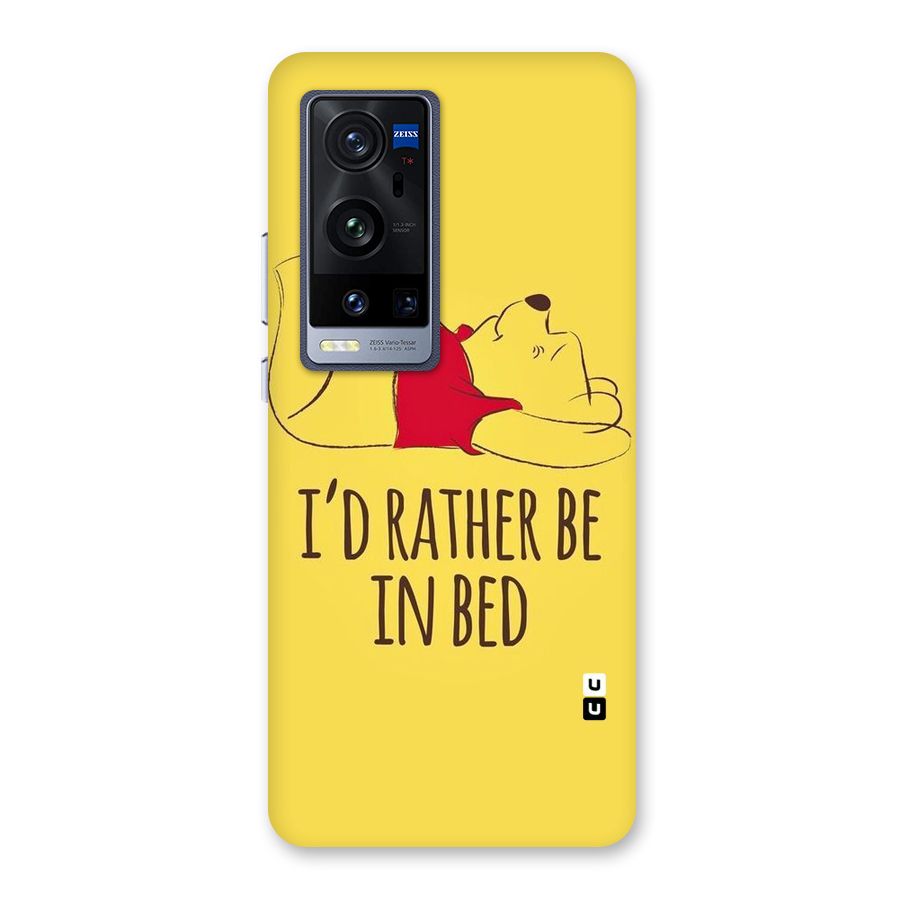Rather Be In Bed Back Case for Vivo X60 Pro Plus