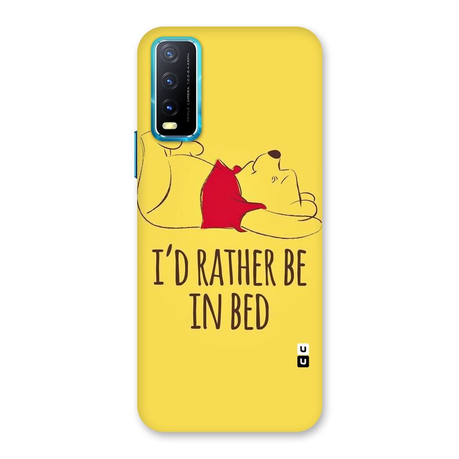 Rather Be In Bed Back Case for Vivo Y20G