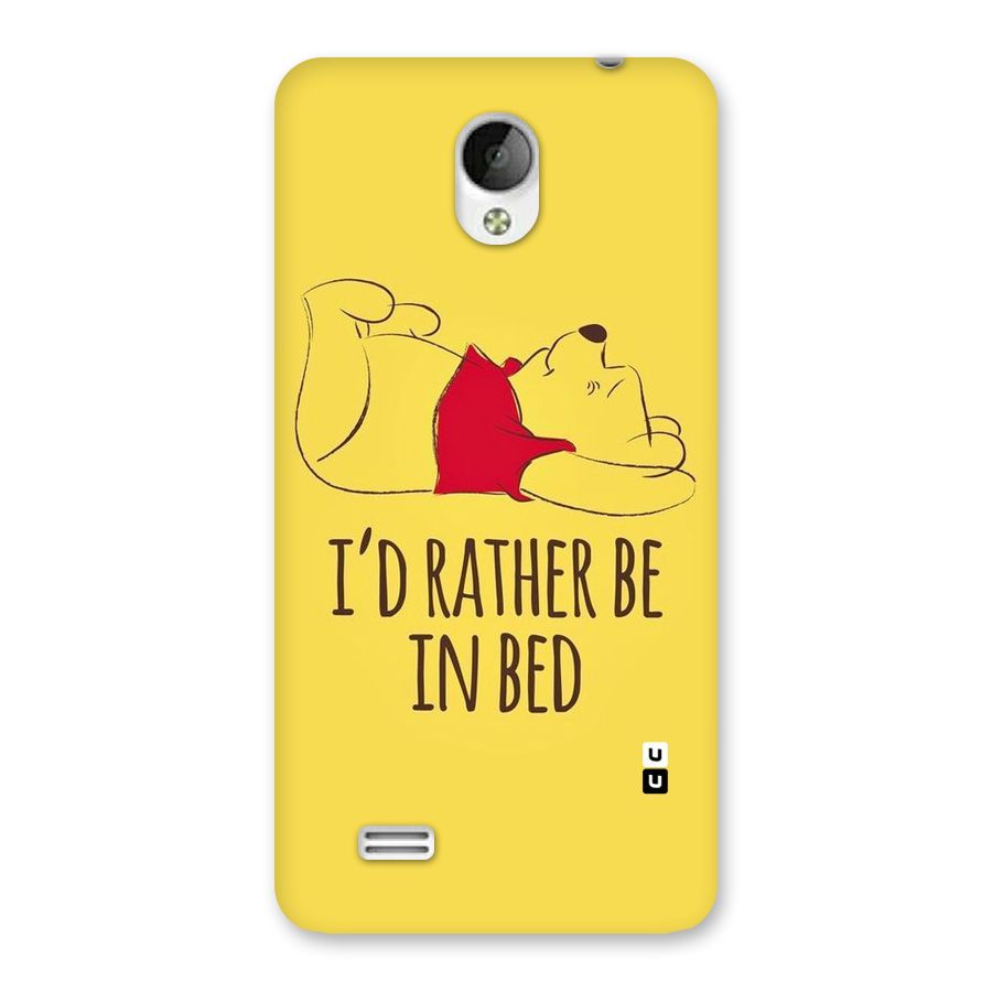 Rather Be In Bed Back Case for Vivo Y21