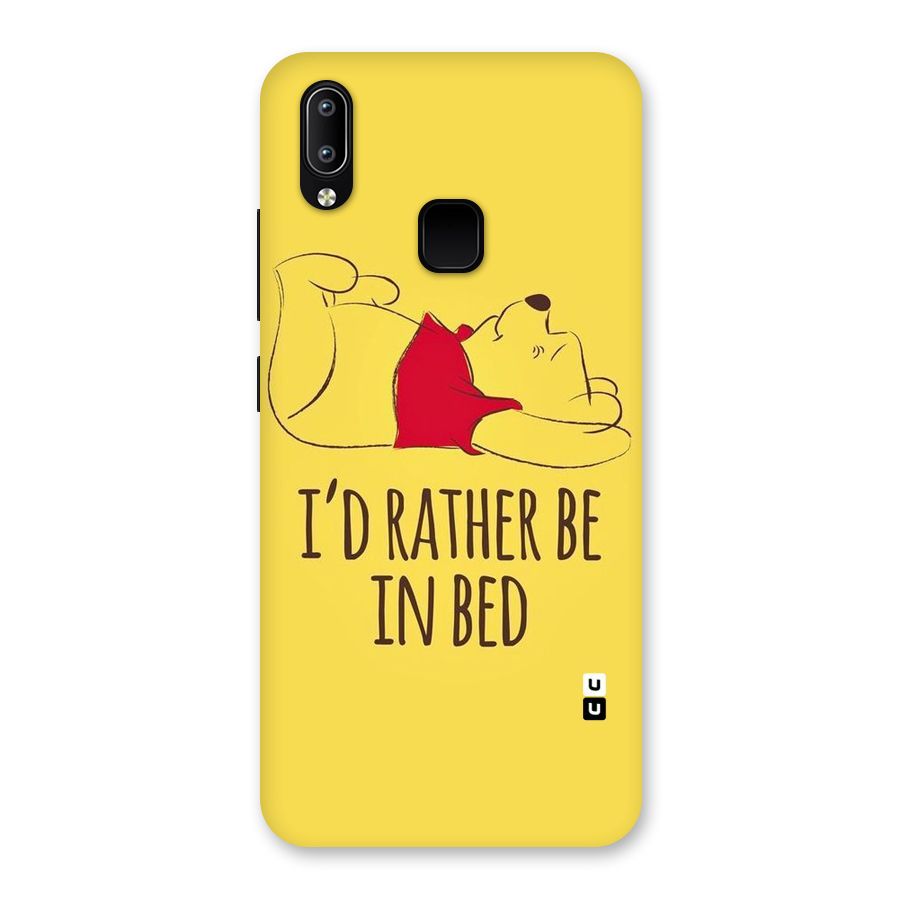 Rather Be In Bed Back Case for Vivo Y93