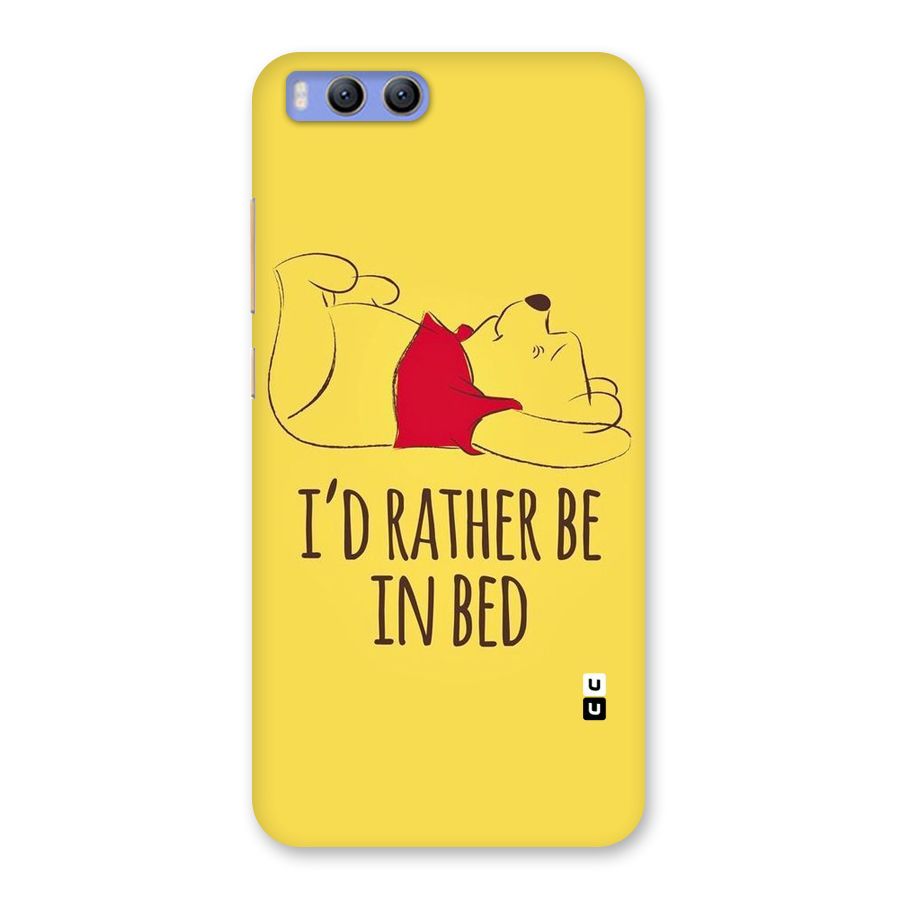 Rather Be In Bed Back Case for Xiaomi Mi 6