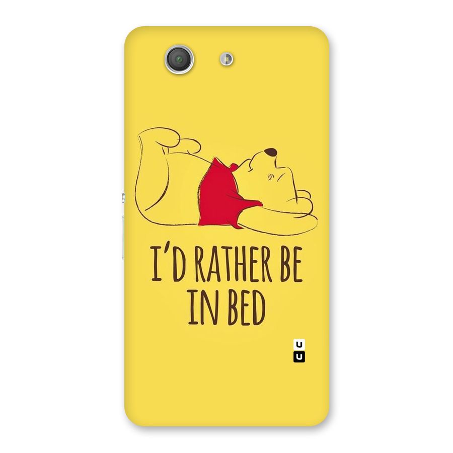 Rather Be In Bed Back Case for Xperia Z3 Compact