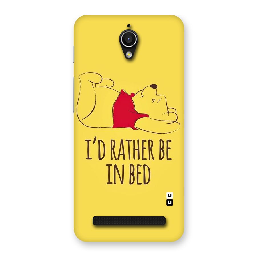 Rather Be In Bed Back Case for Zenfone Go