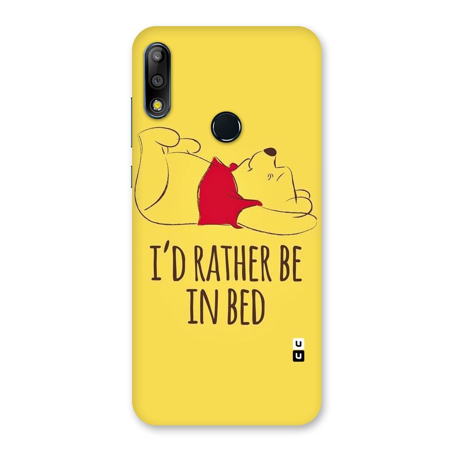 Rather Be In Bed Back Case for Zenfone Max Pro M2