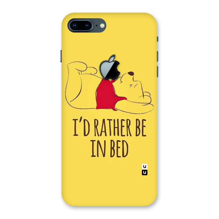 Rather Be In Bed Back Case for iPhone 7 Plus Apple Cut