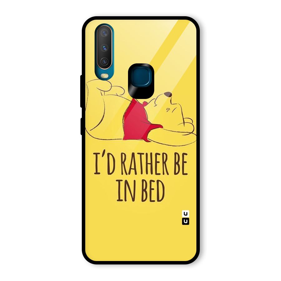 Rather Be In Bed Glass Back Case for Vivo Y17