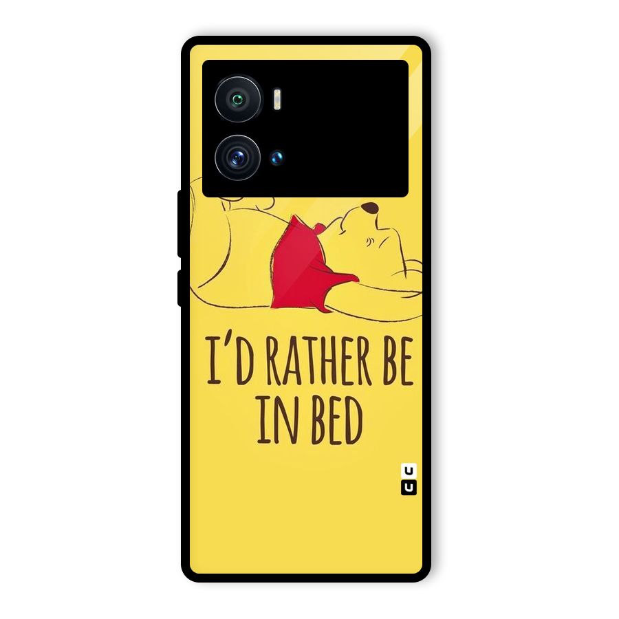 Rather Be In Bed Glass Back Case for Vivo iQOO 9 Pro