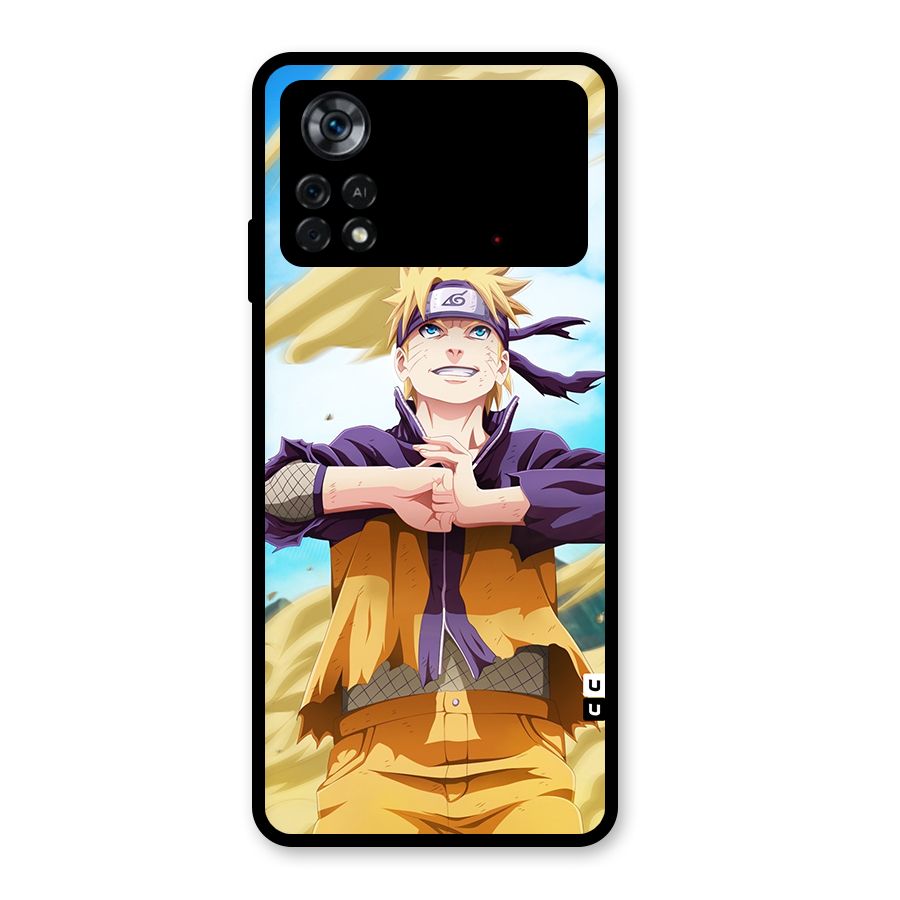 Ready Naruto Glass Back Case for Poco X4 Pro 5G