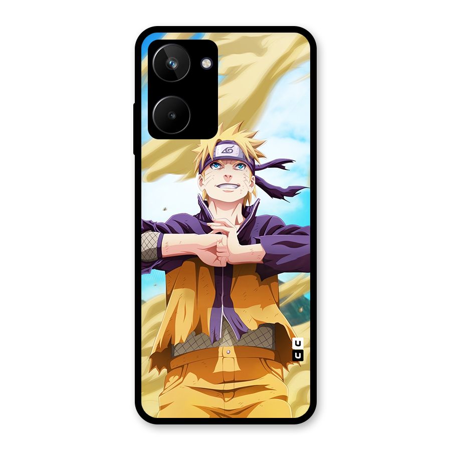 Ready Naruto Glass Back Case for Realme 10