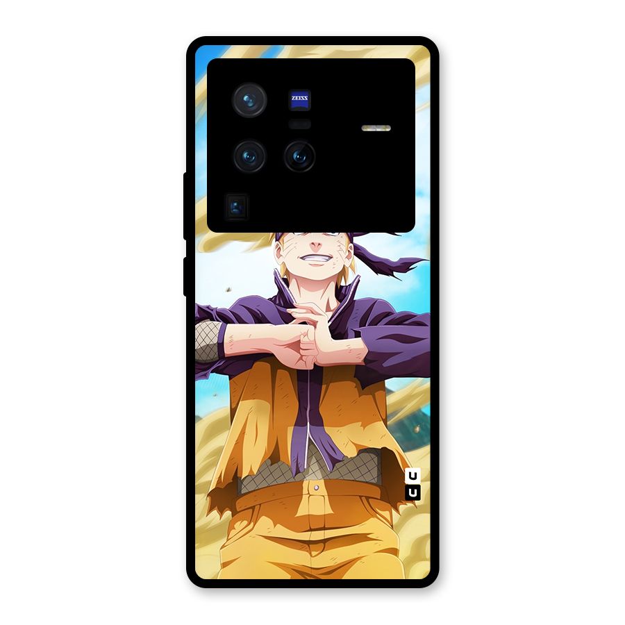 Ready Naruto Glass Back Case for Vivo X80 Pro