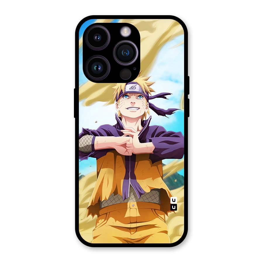 Ready Naruto Glass Back Case for iPhone 14 Pro