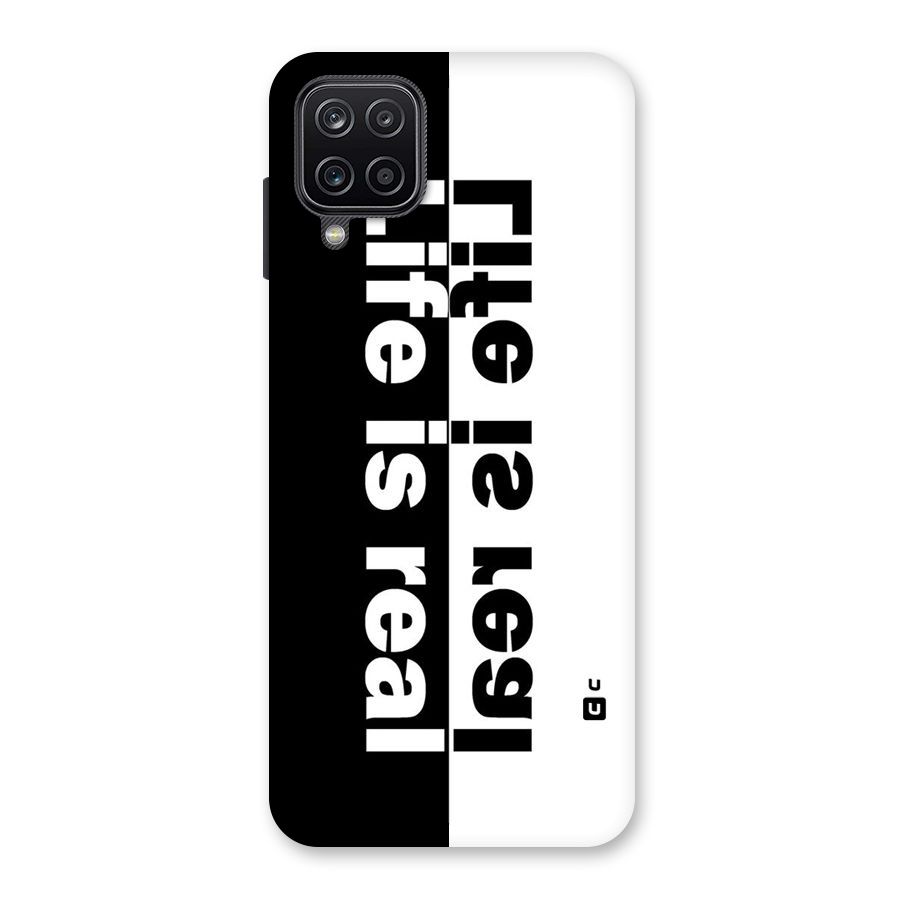 Real Life Back Case for Galaxy A12