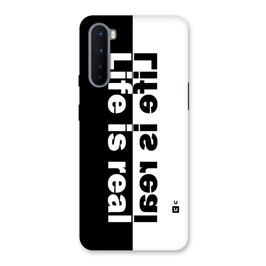 Real Life Back Case for OnePlus Nord