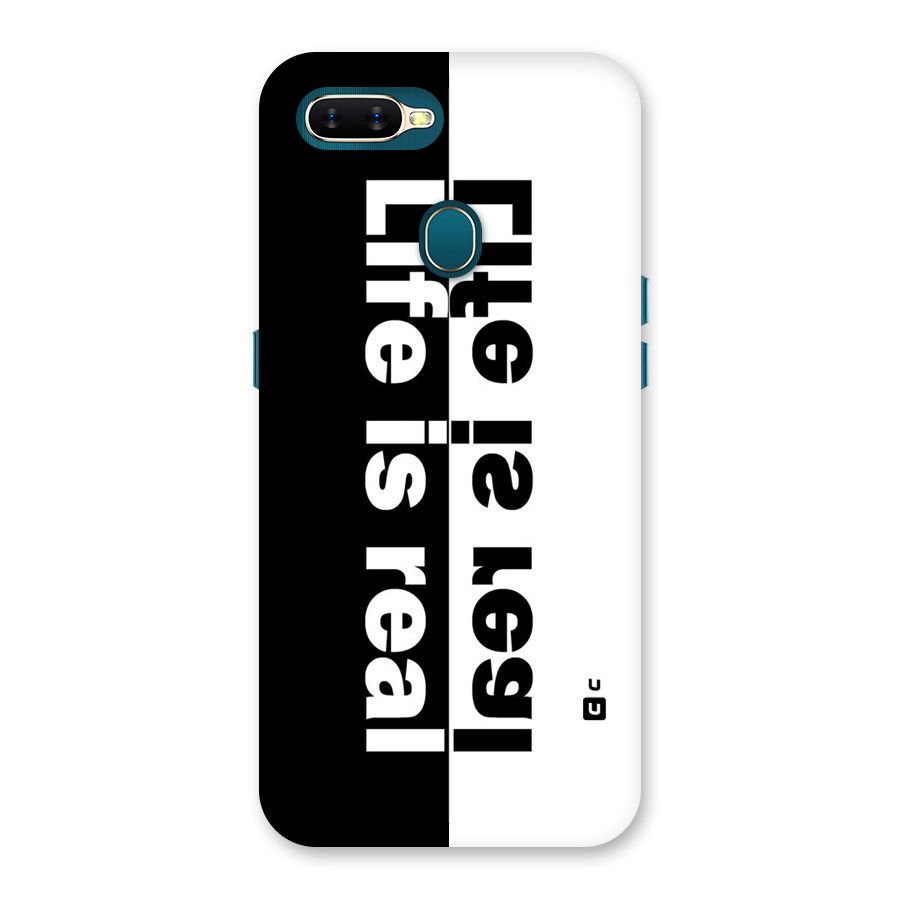 Real Life Back Case for Oppo A11k
