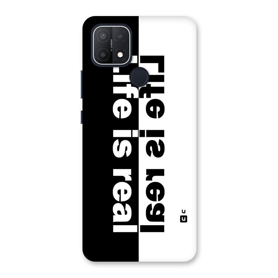 Real Life Back Case for Oppo A15
