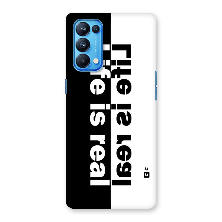 Real Life Back Case for Oppo Reno5 Pro 5G