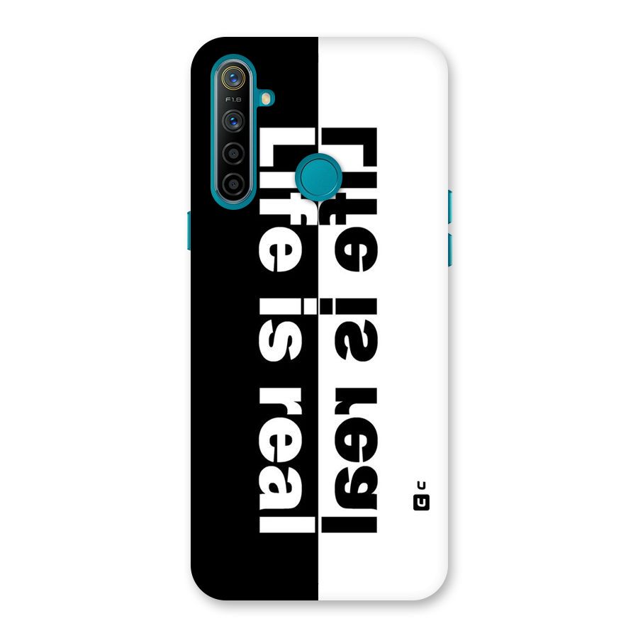 Real Life Back Case for Realme 5i