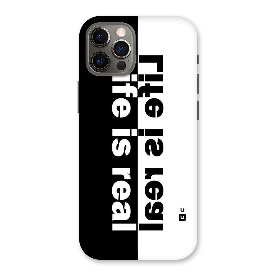Real Life Back Case for iPhone 12 Pro
