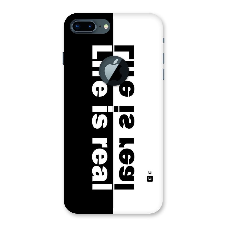 Real Life Back Case for iPhone 7 Plus Logo Cut
