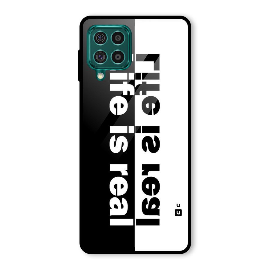 Real Life Glass Back Case for Galaxy F62