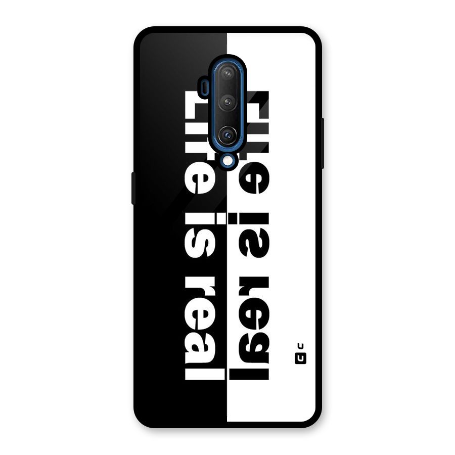 Real Life Glass Back Case for OnePlus 7T Pro