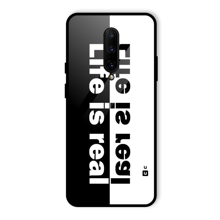 Real Life Glass Back Case for OnePlus 7 Pro