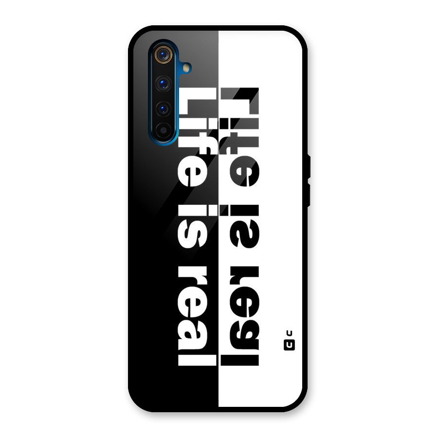 Real Life Glass Back Case for Realme 6 Pro