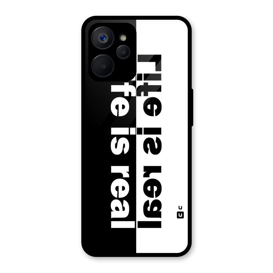 Real Life Glass Back Case for Realme 9i 5G