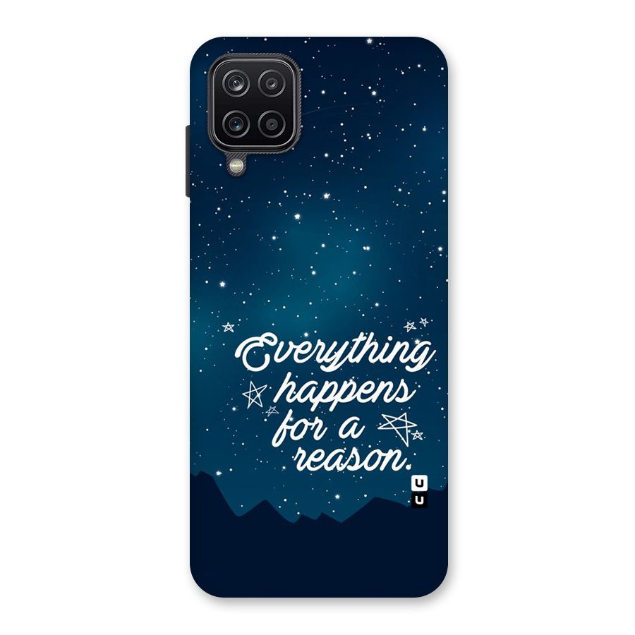 Reason Sky Back Case for Galaxy A12