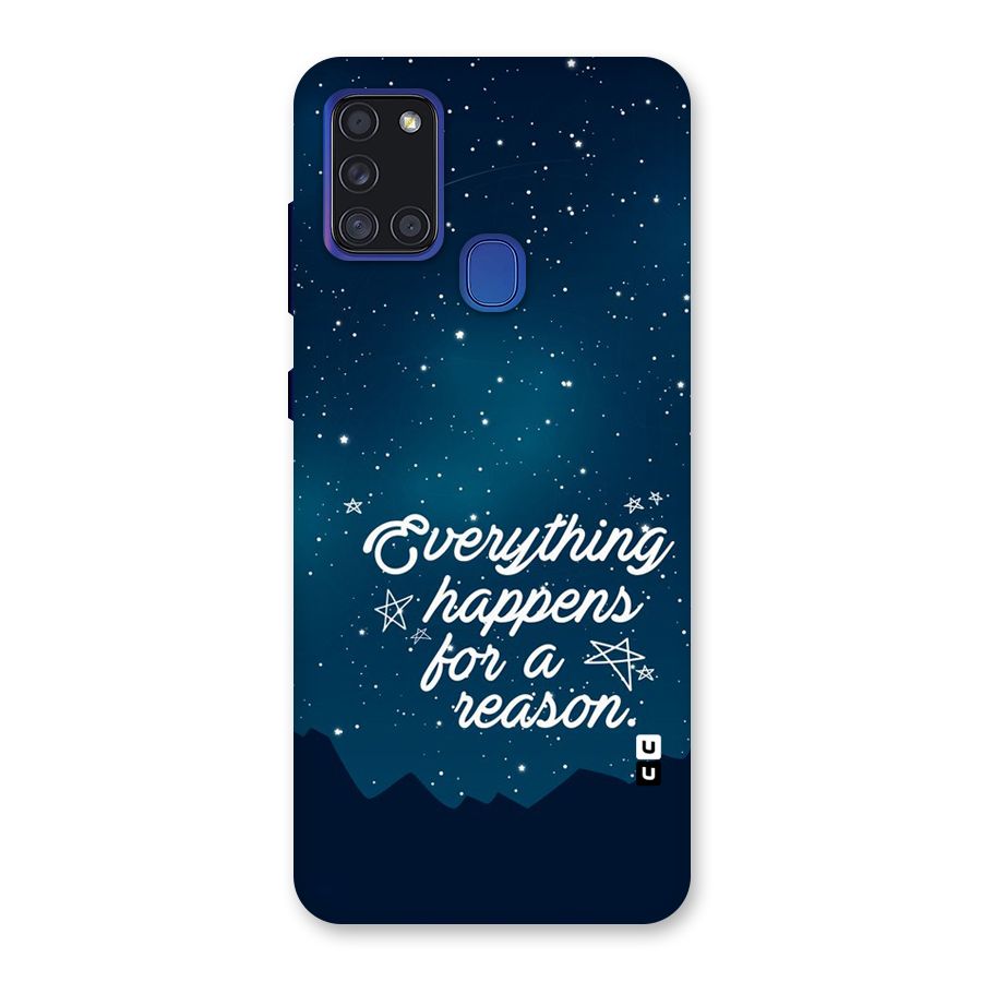 Reason Sky Back Case for Galaxy A21s