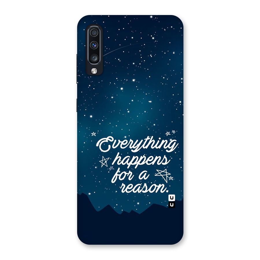 Reason Sky Back Case for Galaxy A70s